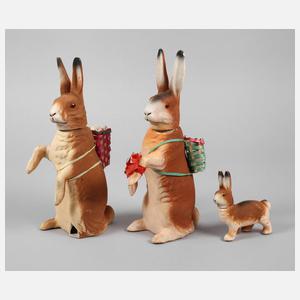 Drei Osterhasen