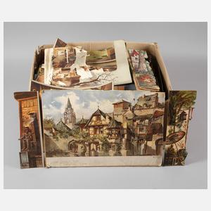 Kiste Schreibers Theaterkulissen