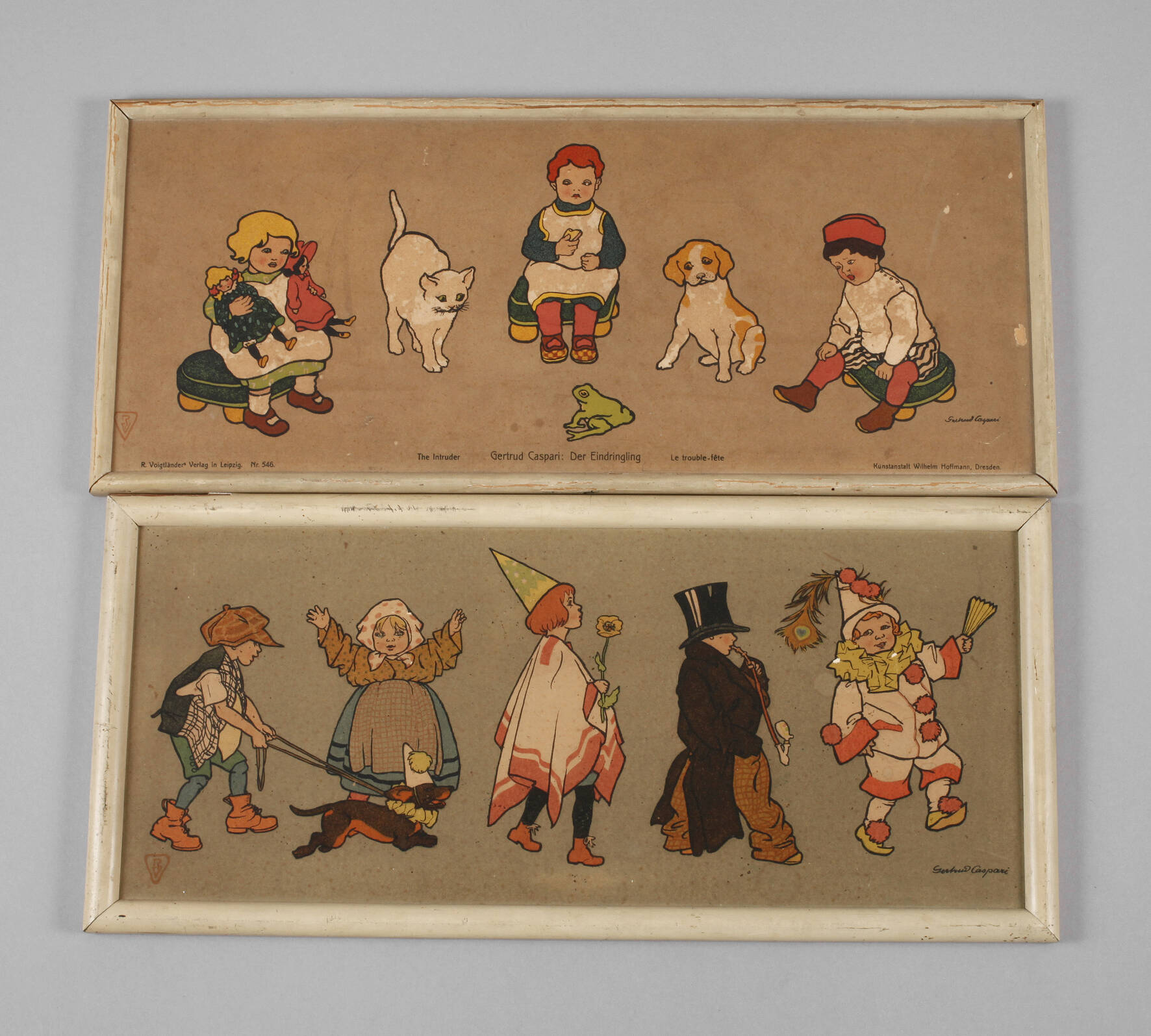 Zwei Bilder Gertrud Caspari