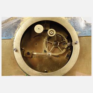 Bronzependule mit Peter dem Großen