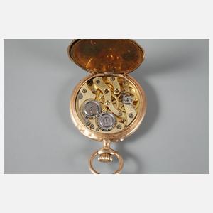 Hängeuhr Gold