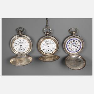 Drei Taschenuhren für den orientalischen Markt