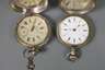 4 große Taschenuhren