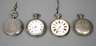 4 große Taschenuhren