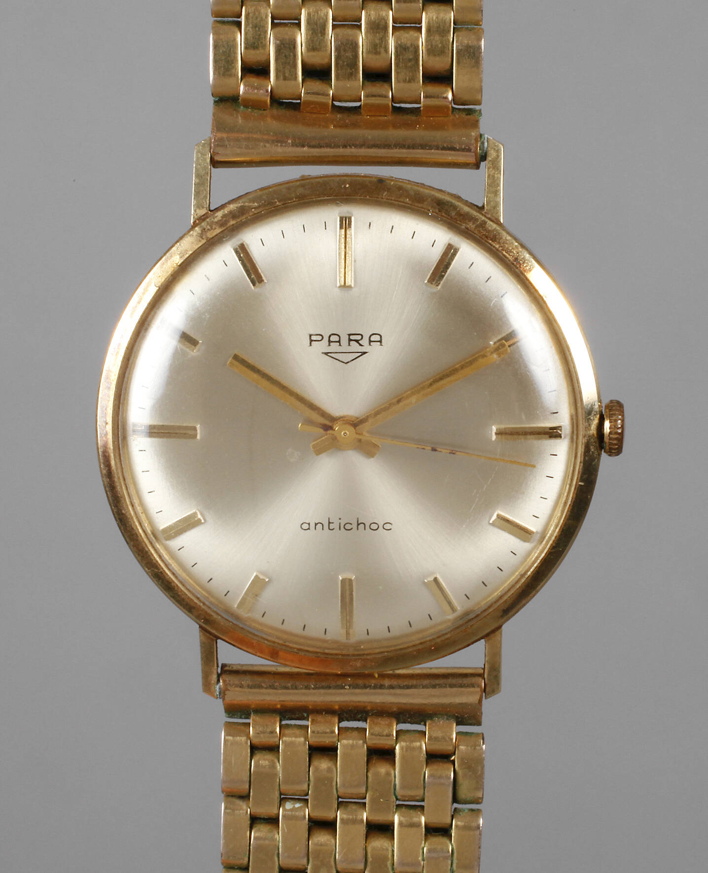 Herrenarmbanduhr Para Gold