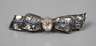 Schleifenbrosche mit Diamanten von ca. 4 ct