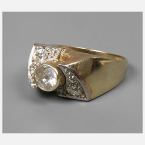 Damenring mit Brillanten