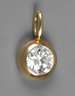 Brillantanhänger von ca. 0,5 ct