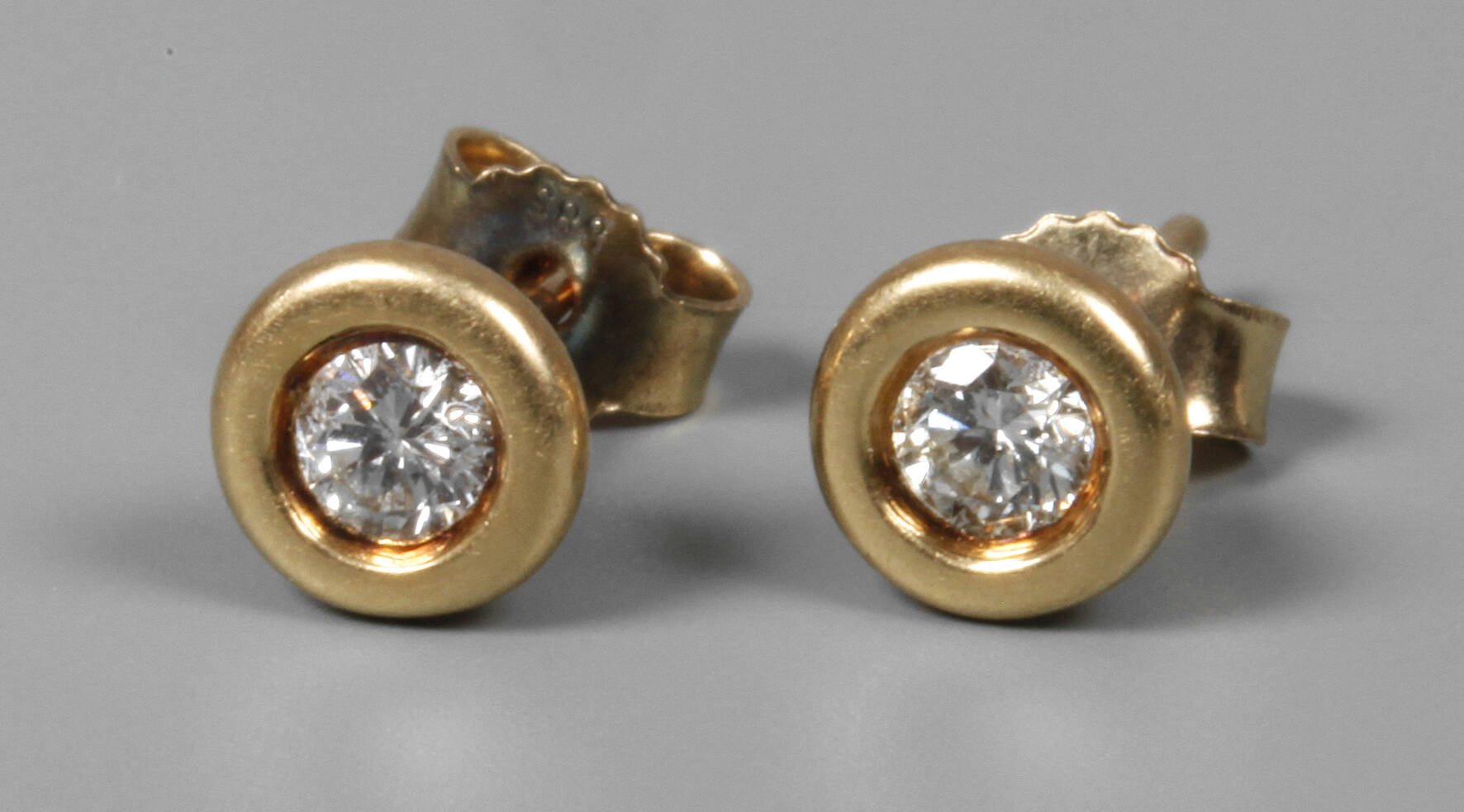 Paar Brillantohrstecker