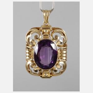 Anhänger mit Amethyst