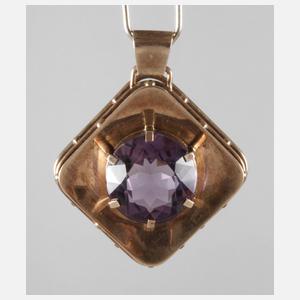 Anhänger mit Amethyst