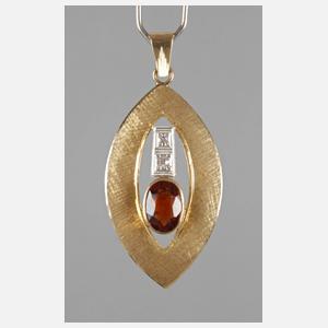 Anhänger mit Citrin