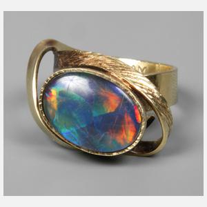 Damenring mit Edelopal