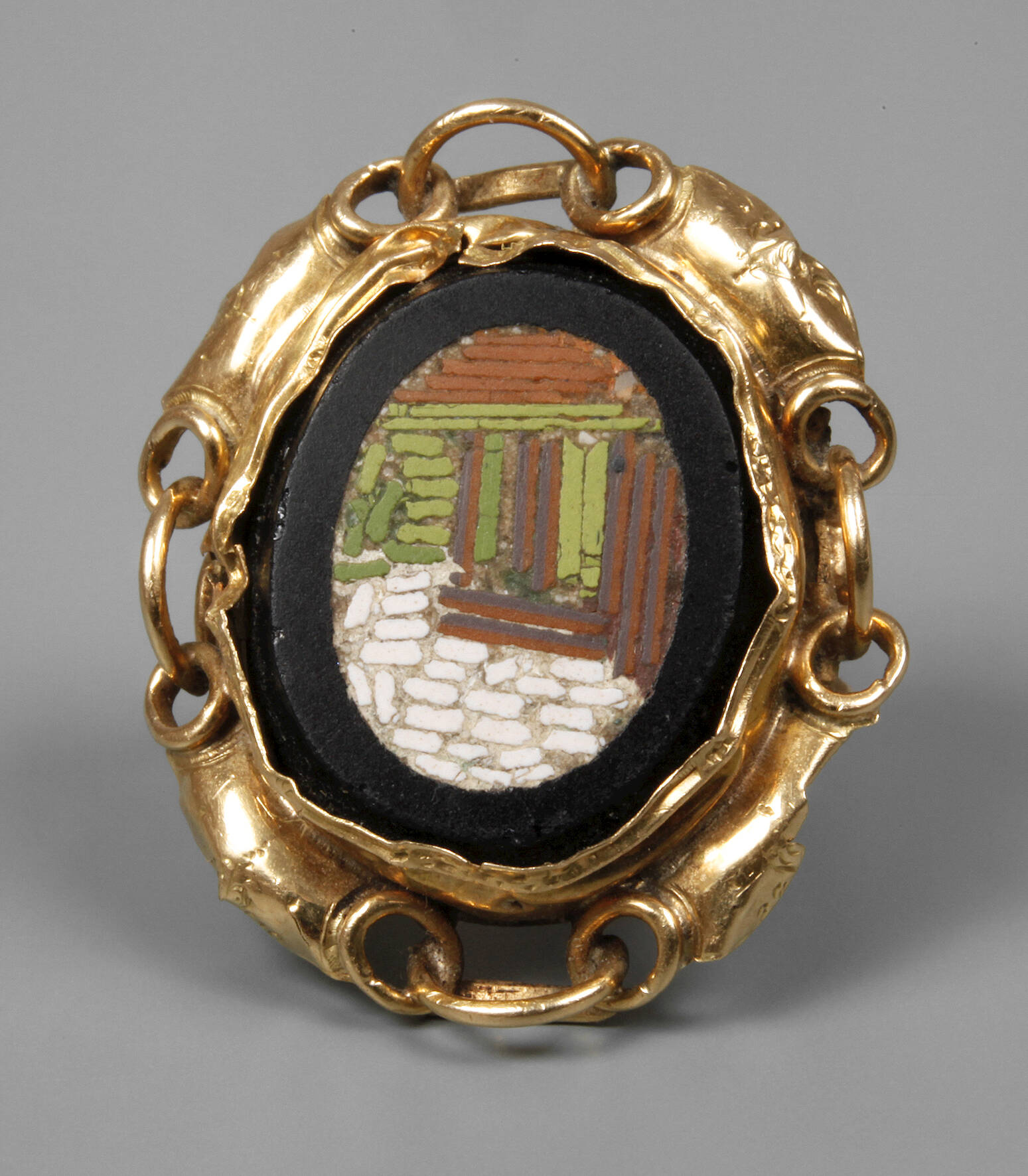 Damenring mit Pietra Dura