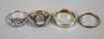 Vier Damenringe
