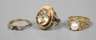 Drei Damenringe