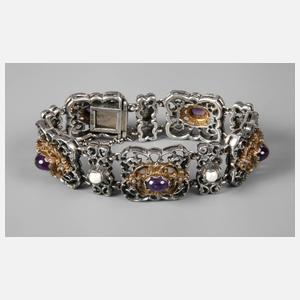 Breites Trachtenarmband