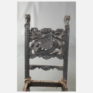 Konvolut Stühle aus Adelsbesitz