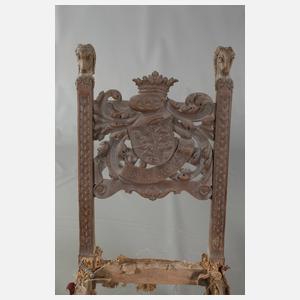 Konvolut Stühle aus Adelsbesitz