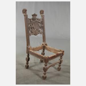 Konvolut Stühle aus Adelsbesitz