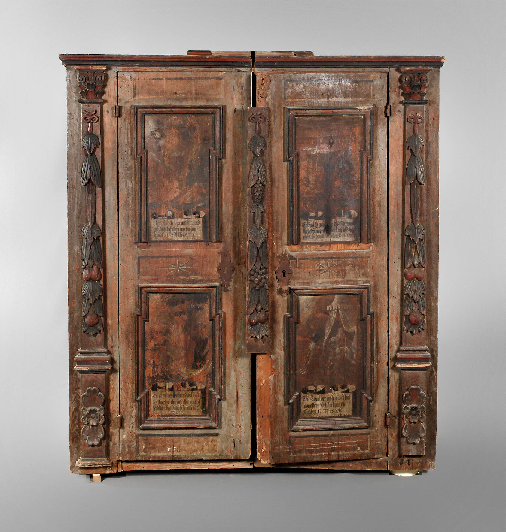 Frühbarocker Bauernschrank