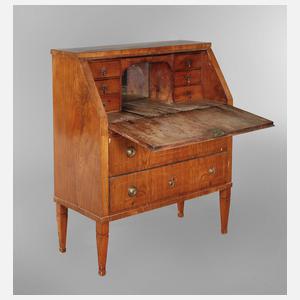 Klassizistischer Schrägklappensekretär