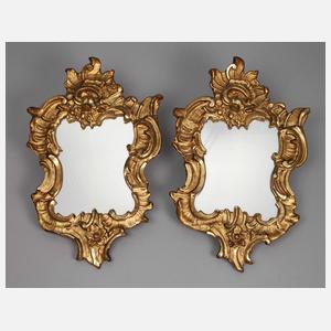 Paar Rokokospiegel
