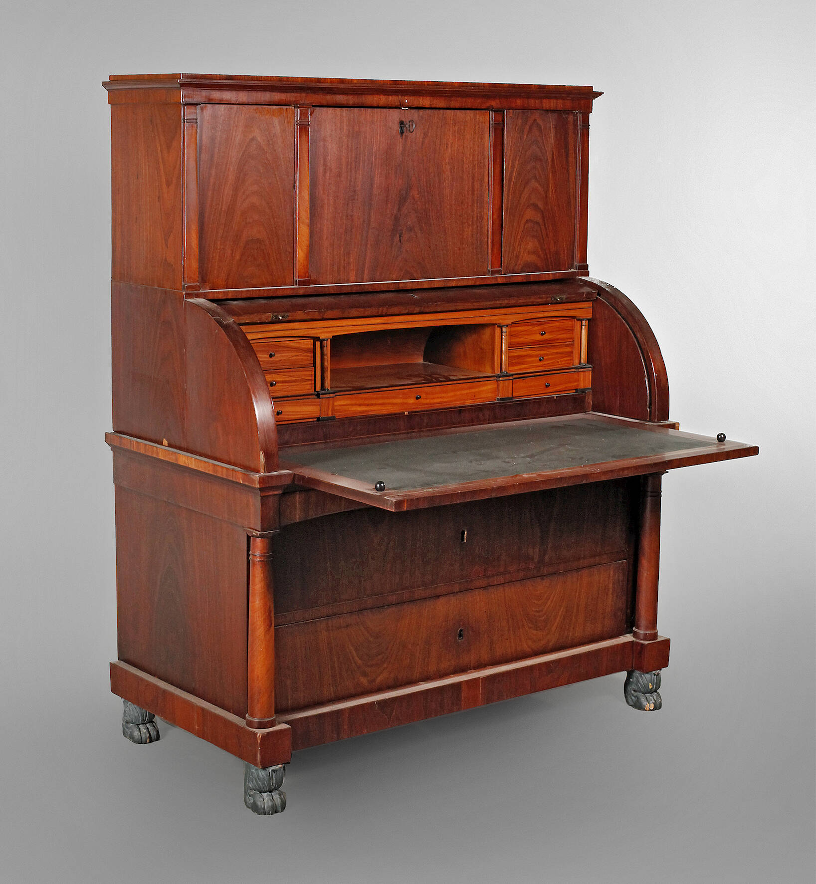 Biedermeier Zylinderbüro