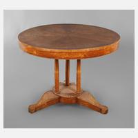 Runder Biedermeiertisch111