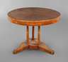 Runder Biedermeiertisch