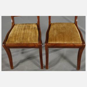 Sechs Stühle Spätbiedermeier