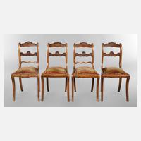 Vier Stühle Spätbiedermeier111