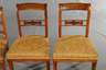 Zwei Paar Stühle Biedermeier