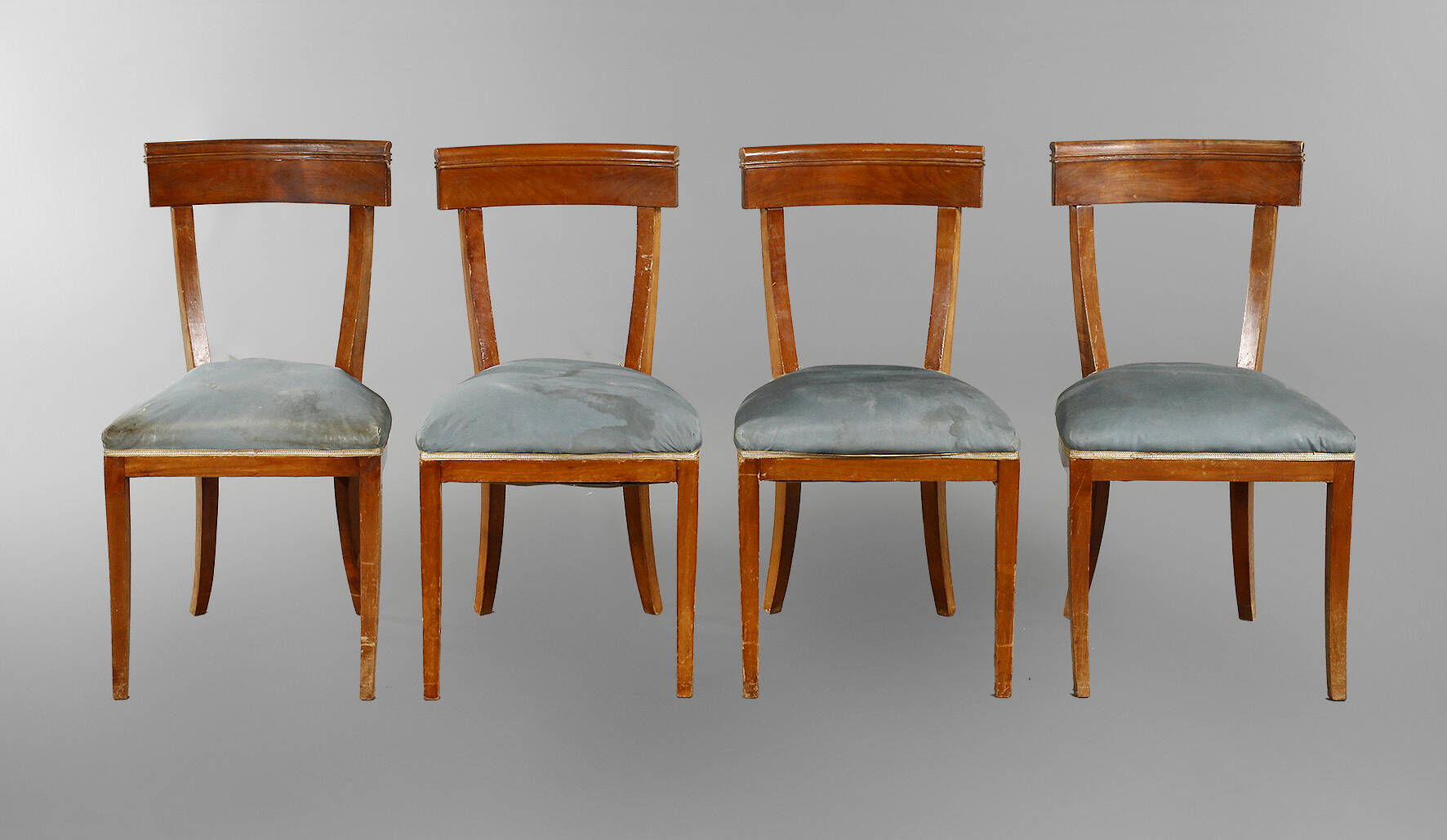 Vier Biedermeierstühle