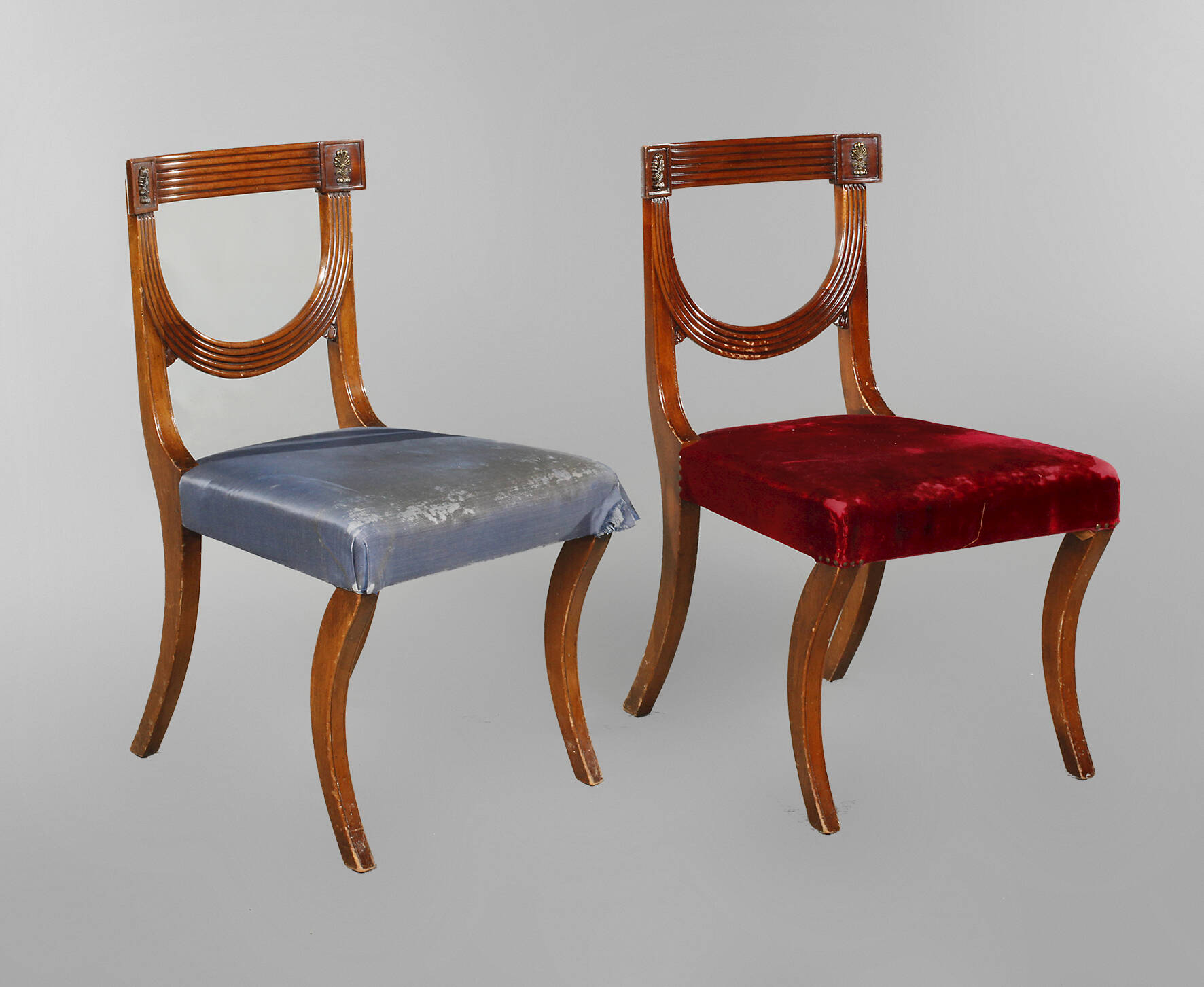 Paar Biedermeierstühle