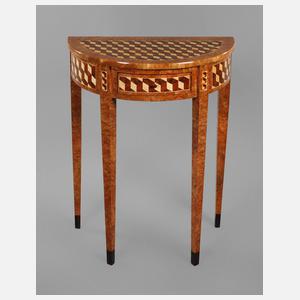 Kleiner Demi Lune-Tisch