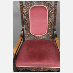 Paar Sessel im Barockstil