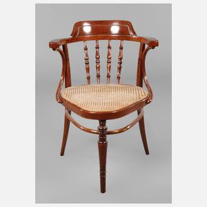 Thonet dreibeiniger Stuhl
