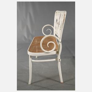 Kleine Sitzbank Bugholz