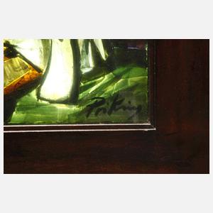 Franz Priking Glasmosaikbild