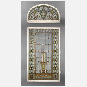 Großes Bleiglasfenster