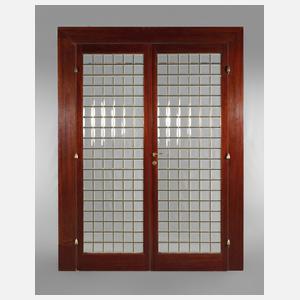 Große Jugendstilsalontür