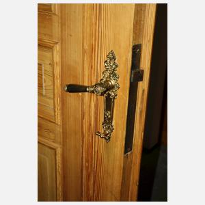 Prächtige Salontür