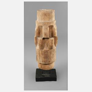 Dekoratives Holzzahnrad