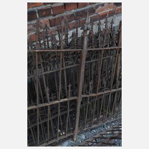 Gartenzaun Schmiedeeisen