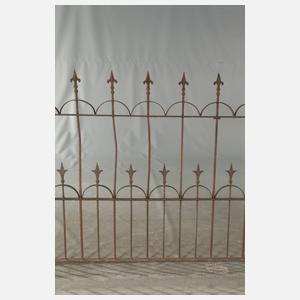 Gartenzaun Schmiedeeisen