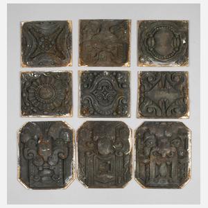 Posten Bronzereliefplatten