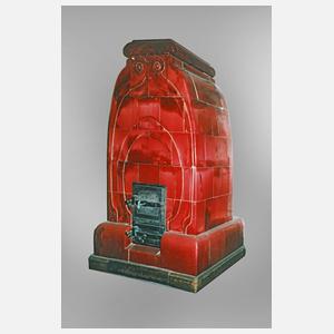 Kachelofen Jugendstil Meißen