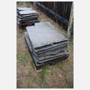 Konvolut Theumaer Fruchtschieferplatten