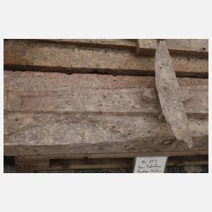 Paar Rochlitzer Porphyrsäulen